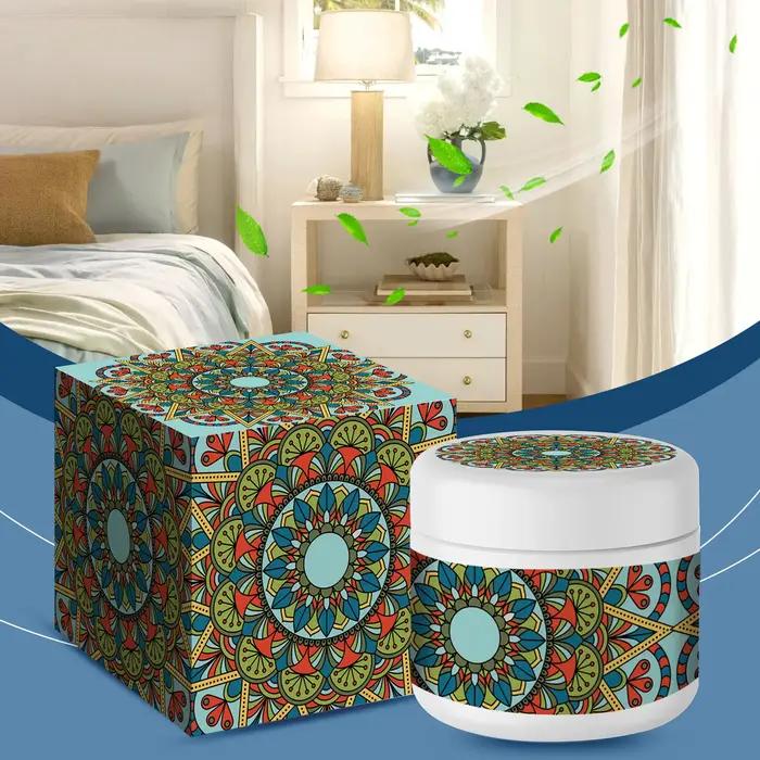 Cire de soja naturelle, bougie au jasmin, aromathérapie apaisante pour les ambiances de salon élégan