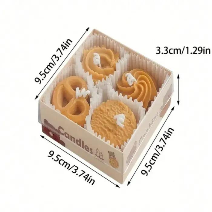 Bougies à biscuits, bougies parfumées à biscuits