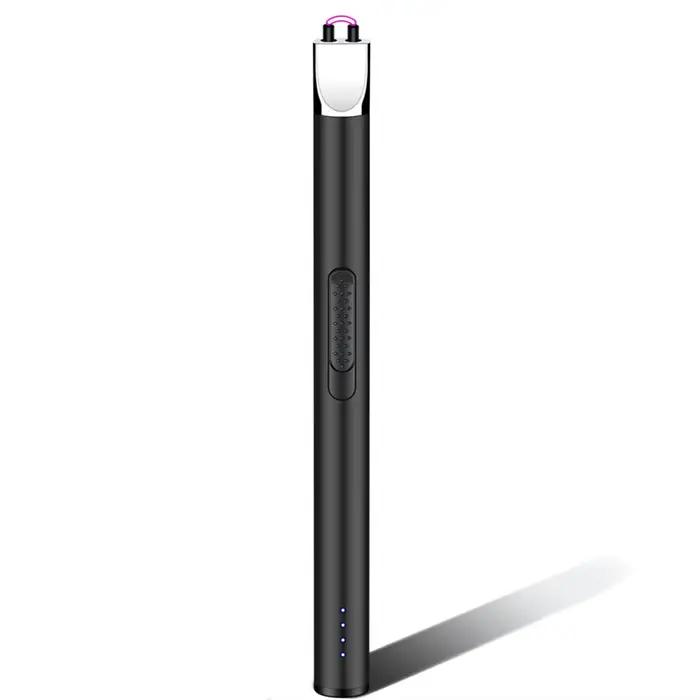 Briquet à bougie à Arc électrique, briquet USB Rechargeable, briquets à Arc Plasmas pour cuisinière