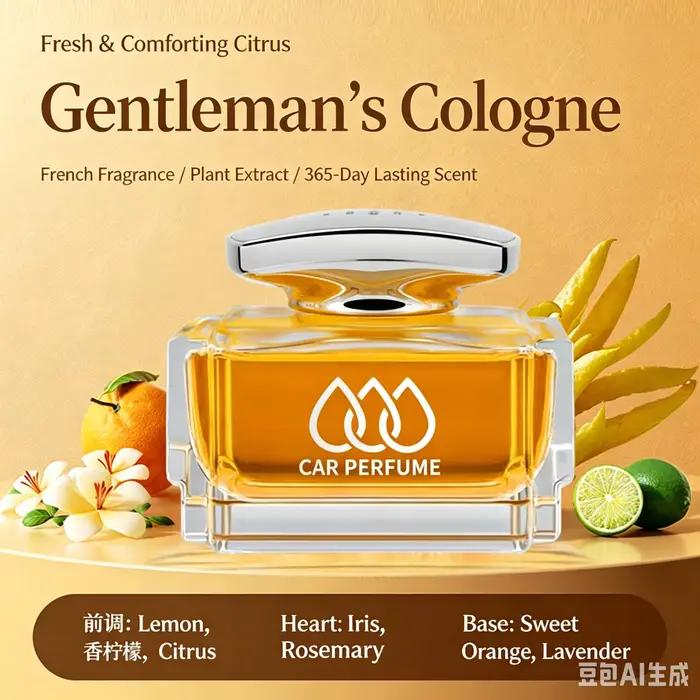 Parfum de voiture, ornement d'aromathérapie pour voiture, parfum léger haut de gamme et longue durée