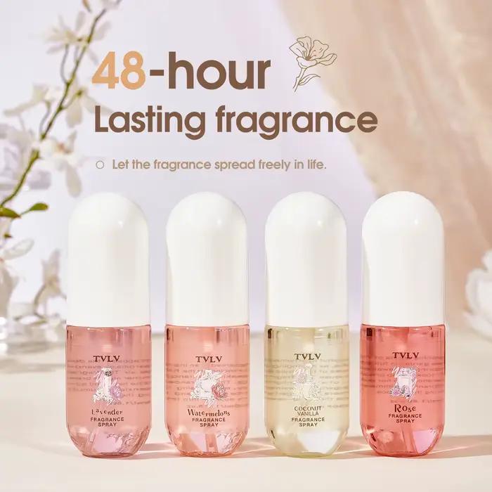 Spray Parfumé Sans Alcool 50ml Coco Rose - Parfum Frais Longue Durée Idéal pour les Fêtes