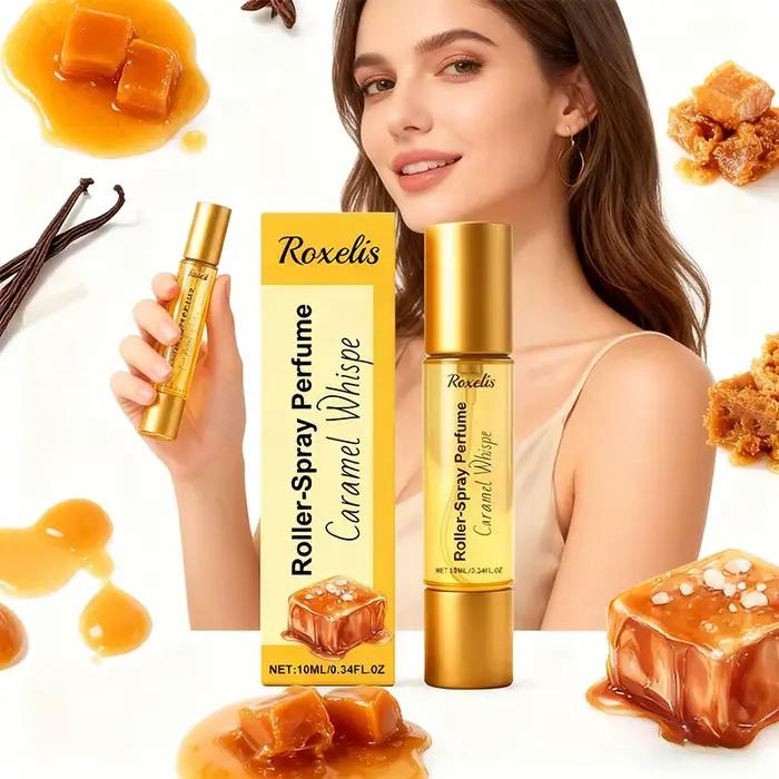 Spray de parfum à bille au caramel eau de toilette chocolat gastronomique parfum longue durée portable pour homme et femme occasions spéciales