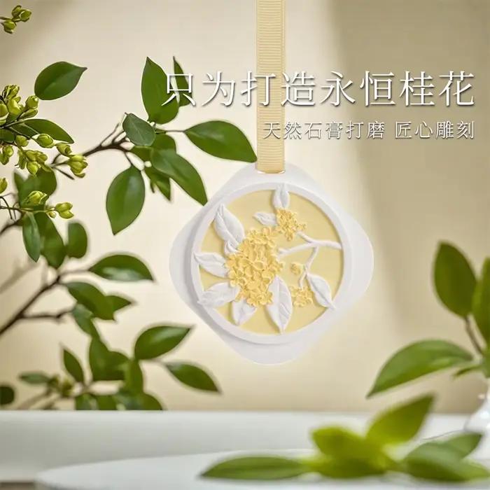 Comprimés parfumés de gypse de gardénia/Osmanthus