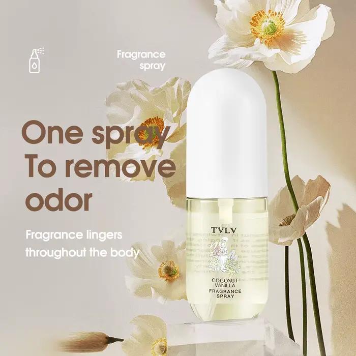 Spray Parfumé Sans Alcool 50ml Coco Rose - Parfum Frais Longue Durée Idéal pour les Fêtes