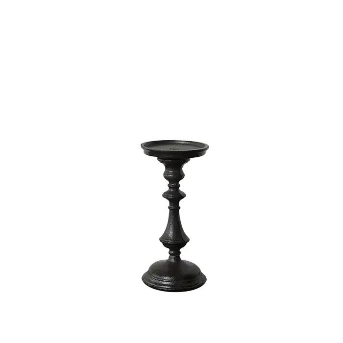 Bougeoir à jambes hautes en fonte européenne pour la maison salon table à manger décoration mariage style artisanal européen