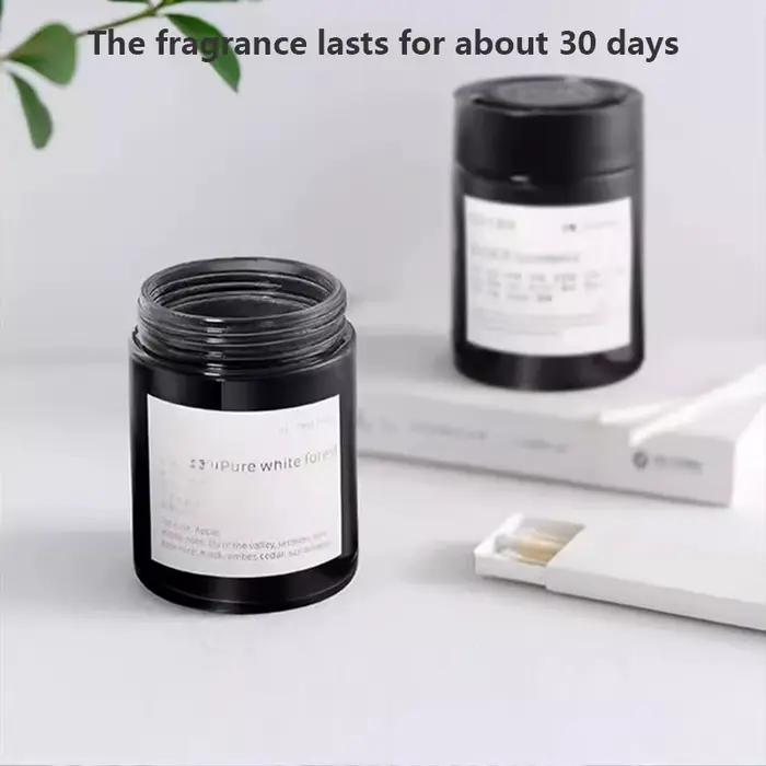 Baume solide parfumé pour voiture avec éclats de parfum longue durée – Nouveauté