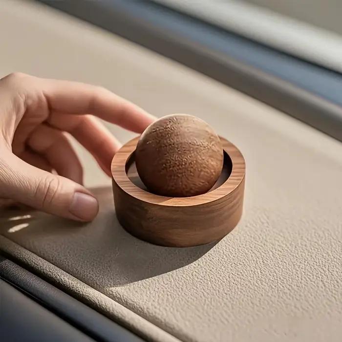 Diffuseur d'huiles essentielles pour voiture et maison - Fabriqué en bois