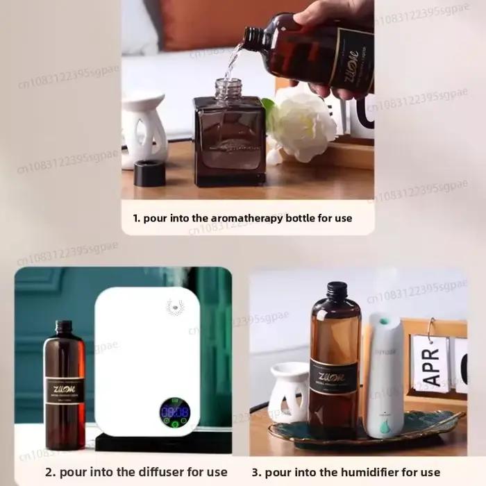 ZUOHE 500ml Parfum d'hôtel Hilton Shangri-La Star Hotel avec huile parfumée