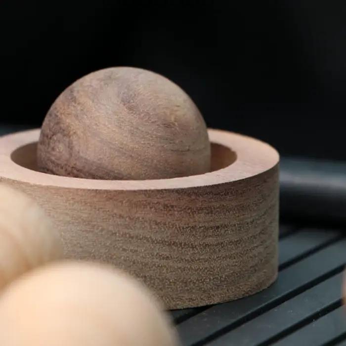 Diffuseur en bois pour la purification de l'air et la décoration de bureau, diffuseur de parfum pour voiture, bureau, voyageurs, étudiants et dortoirs