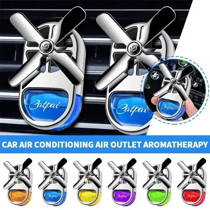 Diffuseur de parfum pour voiture, ventilateur de sortie d'air, accessoires de parfum pour voiture, articles de décoration intérieure, parfum longue durée