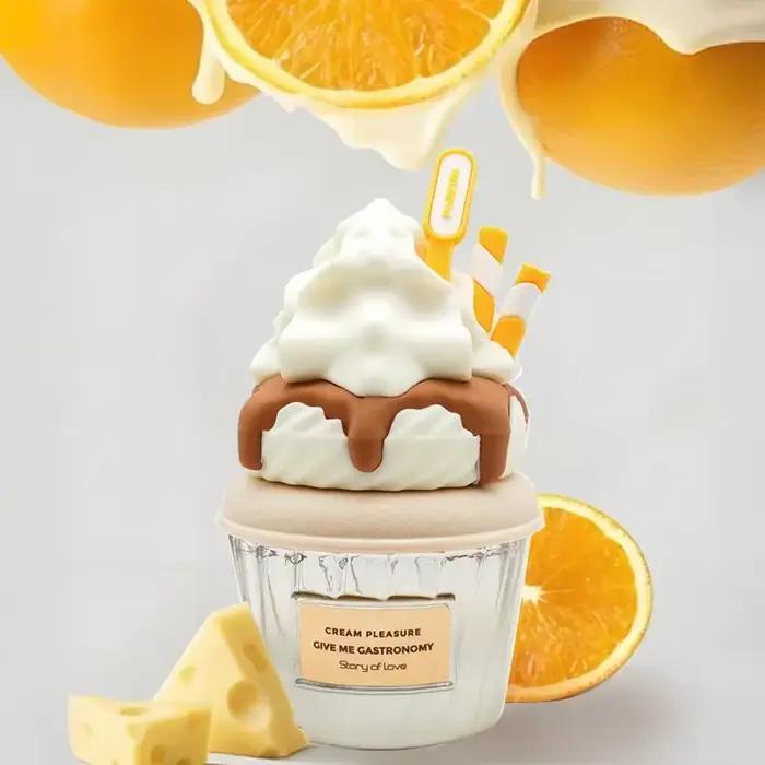 Parfum gourmand WARMKISS note de guimauve vanille café chocolat concentration saveur durable pour homme femme occassions spéciales