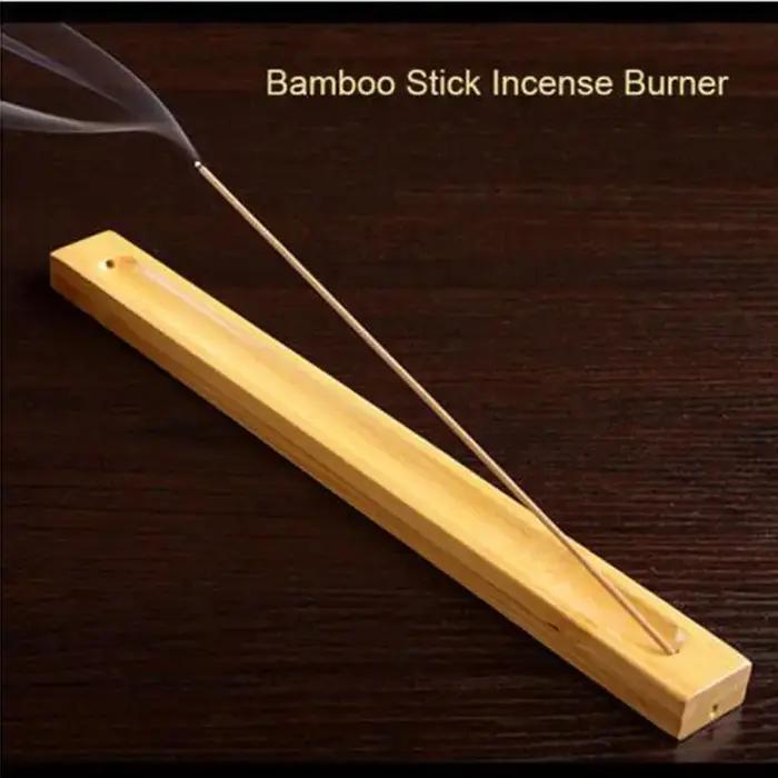 Brûleur d'encens en bambou, nouveau matériau utile, plaque porte-encens, articles parfumés