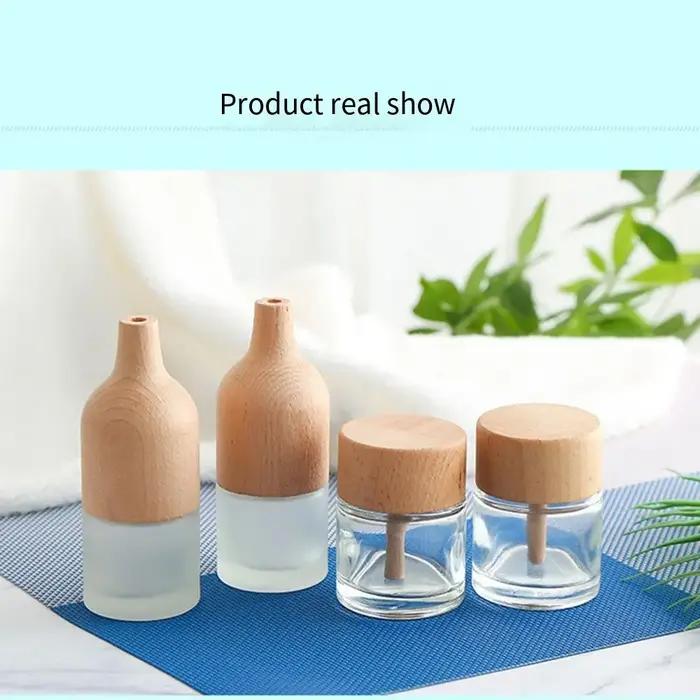 Vase diffuseur de parfum en bois massif