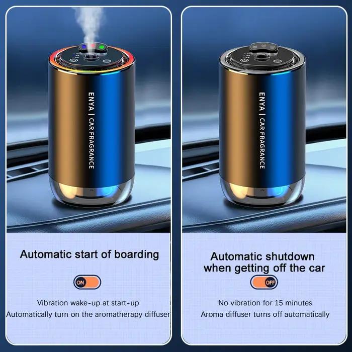 Parfum de voiture 3 en 1 couleur désodorisant huile essentielle diffuseur