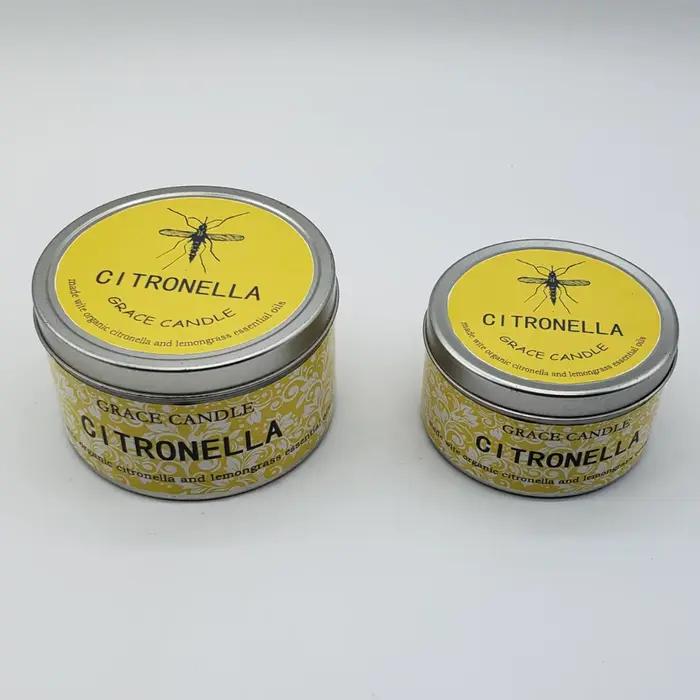 Bougie à citronnelle, bougies décoratives d'extérieur pour Patio
