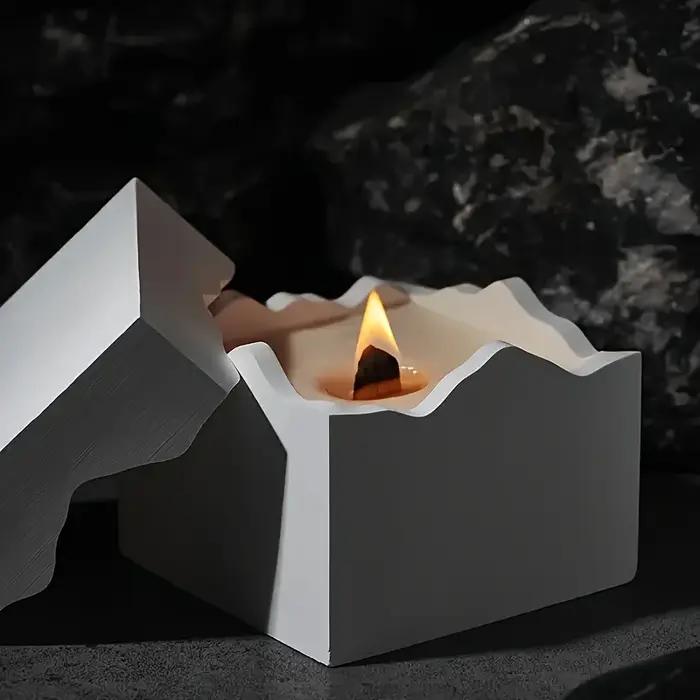 Moules à bougeoirs carrés et ronds pour boîtes à bijoux