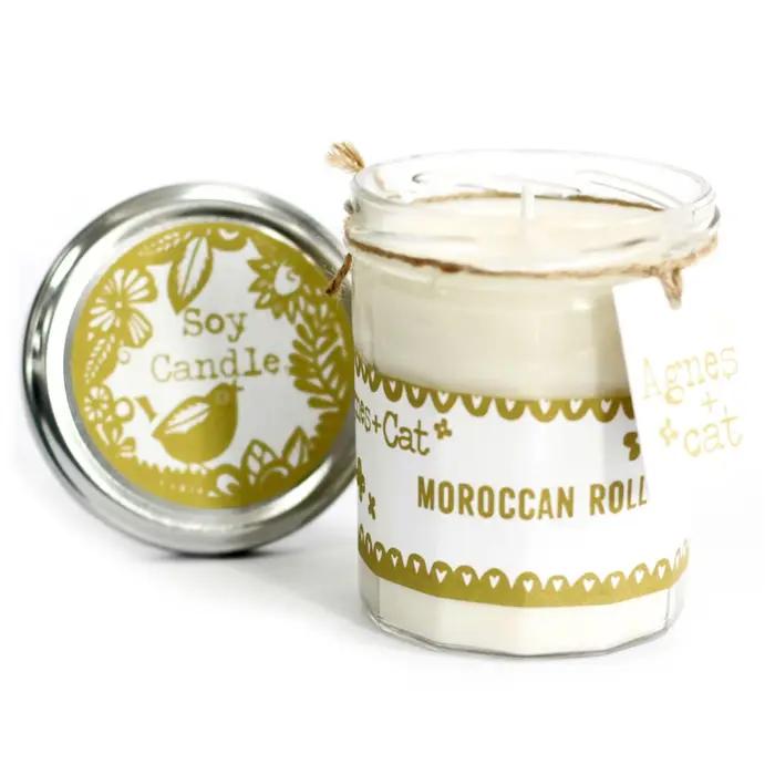 Jam Jar Candle - Moroccan Roll