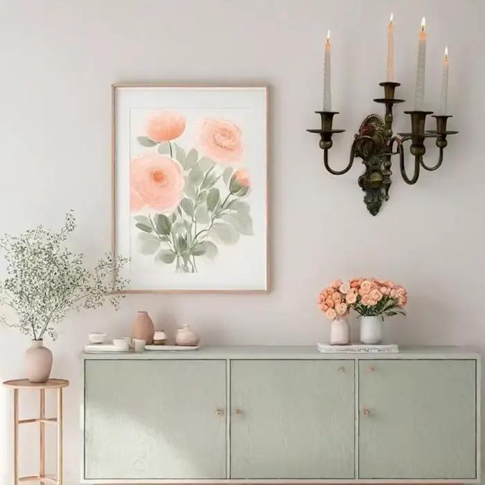 Appliques murales en métal pour bougies style classique pour salon chambre salle à manger occasions spéciales