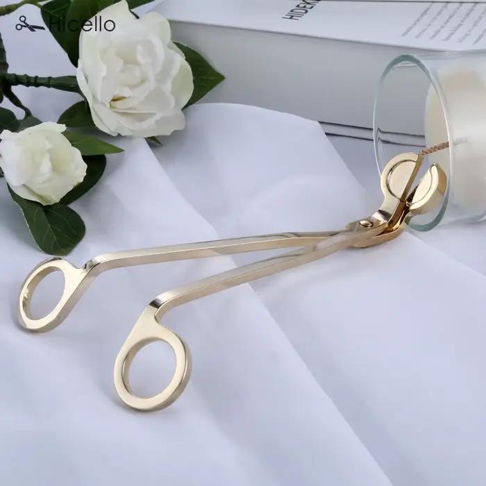 Coupe-mèche de bougie en acier inoxydable