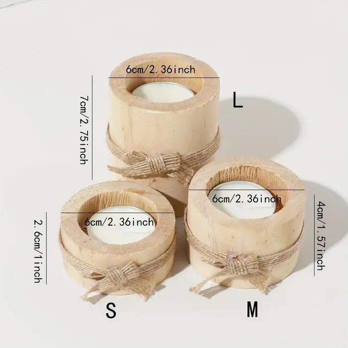 Chandelier en bois créatif