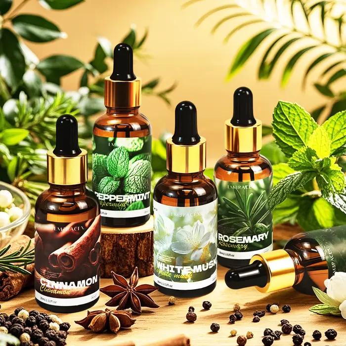 27 types d'huiles parfumées de 30 ml, diffuseur d'huiles essentielles pour voiture, parfum longue durée, cadeaux de fêtes pour amis