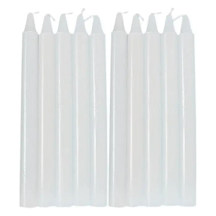 Mini Bougie Conique Sans struction ée et Inodore, Éclairage Domestique, pour Urgence, Bénédiction et