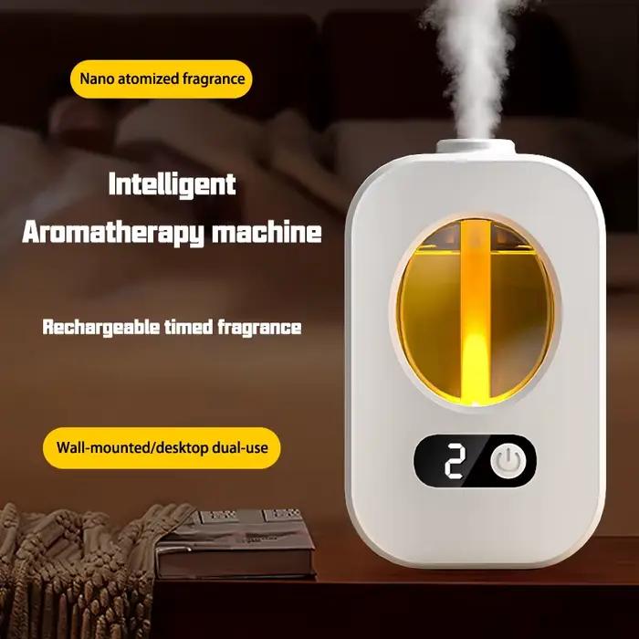 Diffusateur d'aromathérapie automatique avec mosaïque, humidificateur et désodorisant pour toilettes et salles de bain, distributeur d'huiles essentielles, ambiance relaxante pour maison et bien-être