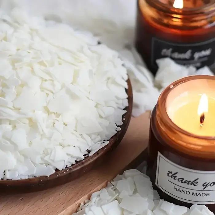 Matériel de fabrication de bougies en cire de soja naturelle sans paraffine pour création artisanale maison et décoration d'intérieur personnalisée