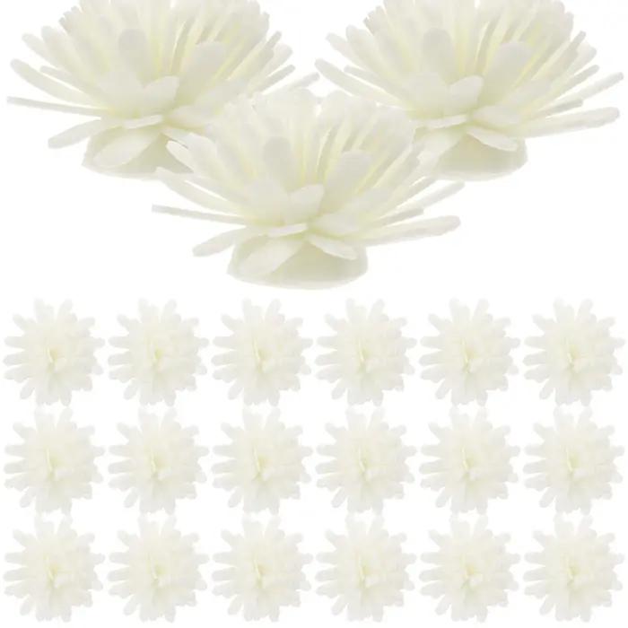 100 pièces Pe fleur diffuseur aromathérapie huile essentielle Mini bureau salle de bain bâtons décor à la maison élégant