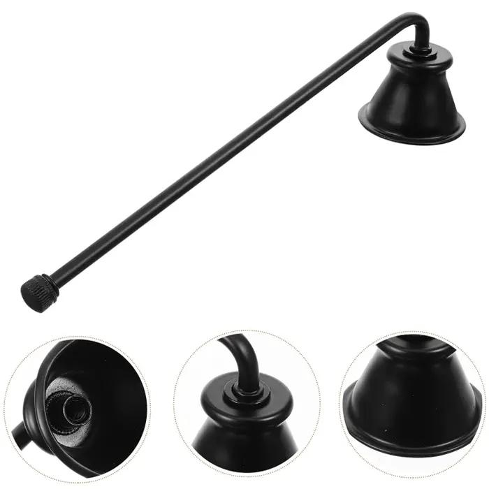 Extingoir à bougie en forme de cloche métallique durable pour décoration intérieure et aromathérapie occassions spéciales