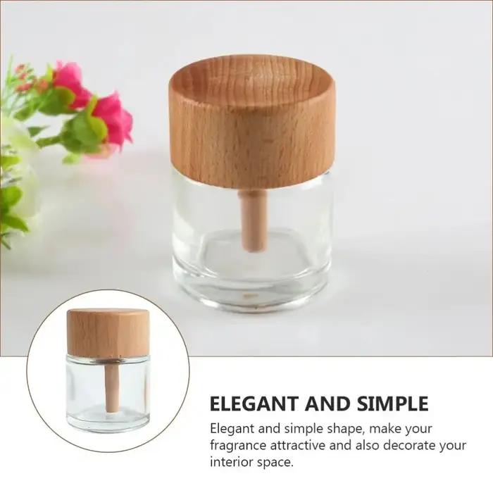 Vase diffuseur de parfum en bois massif