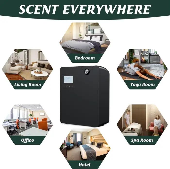 Machine à Air parfumé pour diffuseur d'huile essentielle sans eau à la maison avec technologie intelligente d'air froid