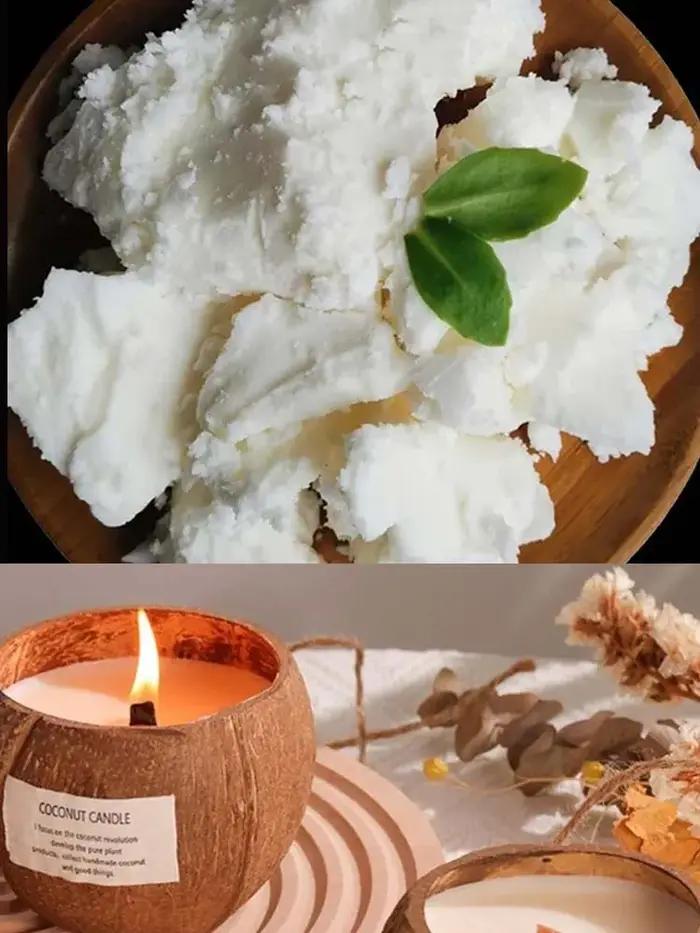 Cire de noix de coco pour la fabrication de bougies