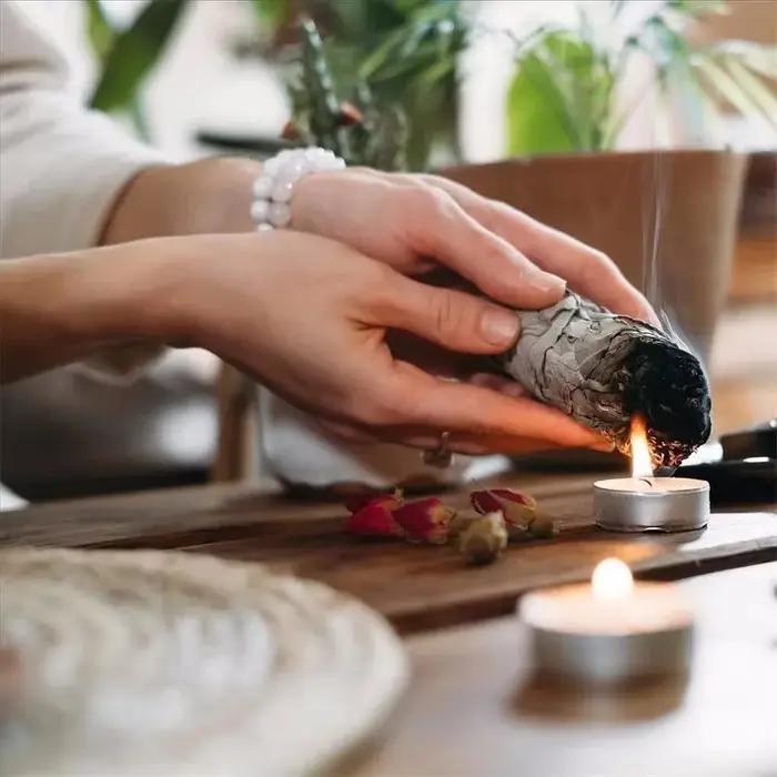Bâtonnets de Sauge Blanche Naturelle pour Yoga