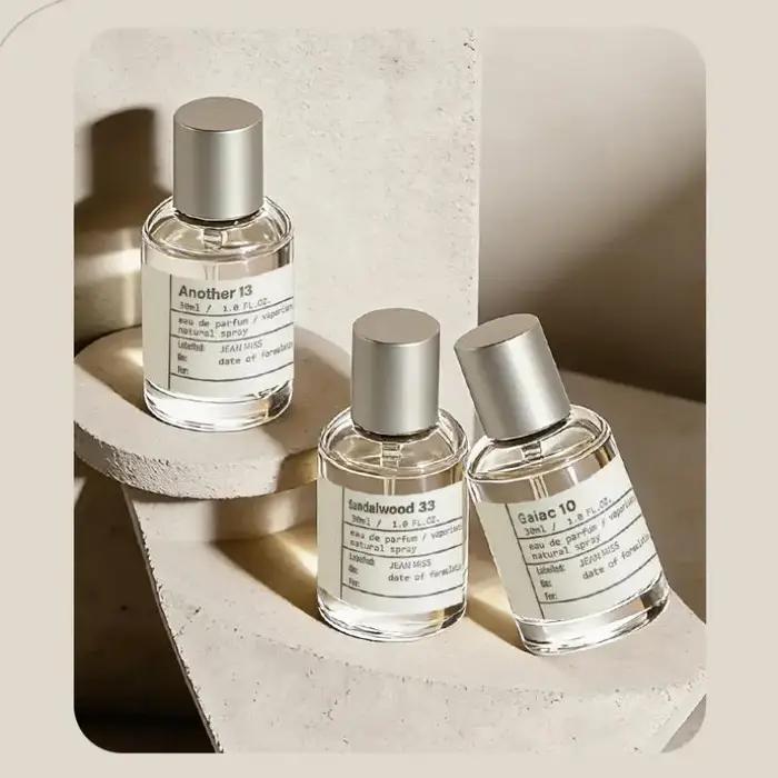 Coffret de parfum oriental bois de santal pour homme