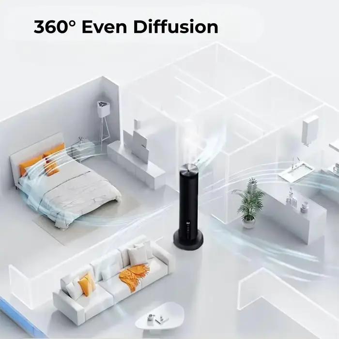 Diffuseur d'huiles essentielles sans eau rechargeable avec contrôle Bluetooth pour grandes pièces occasions spéciales aromathérapie ambiance détente