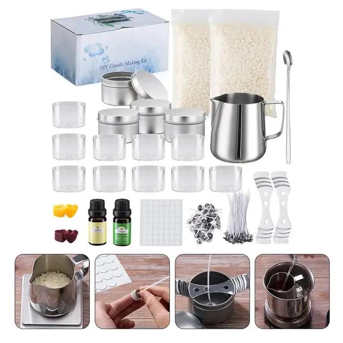 Kit de fournitures de bricolage de cire d'abeille