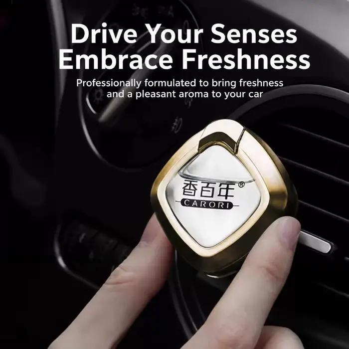 Diffuseur d'air pour voiture CARORI, parfum à clip pour grille d'aération, parfum léger et durable, ornement intérieur de voiture de haute qualité.