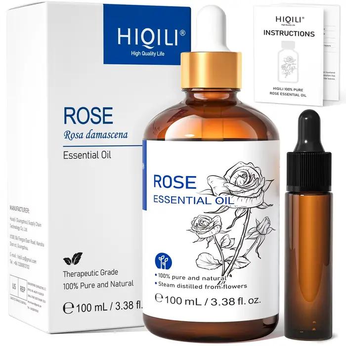 HIQILI huile essentielle de basilic naturel 100ML pour diffuseur d'aromathérapie bricolage savon fab