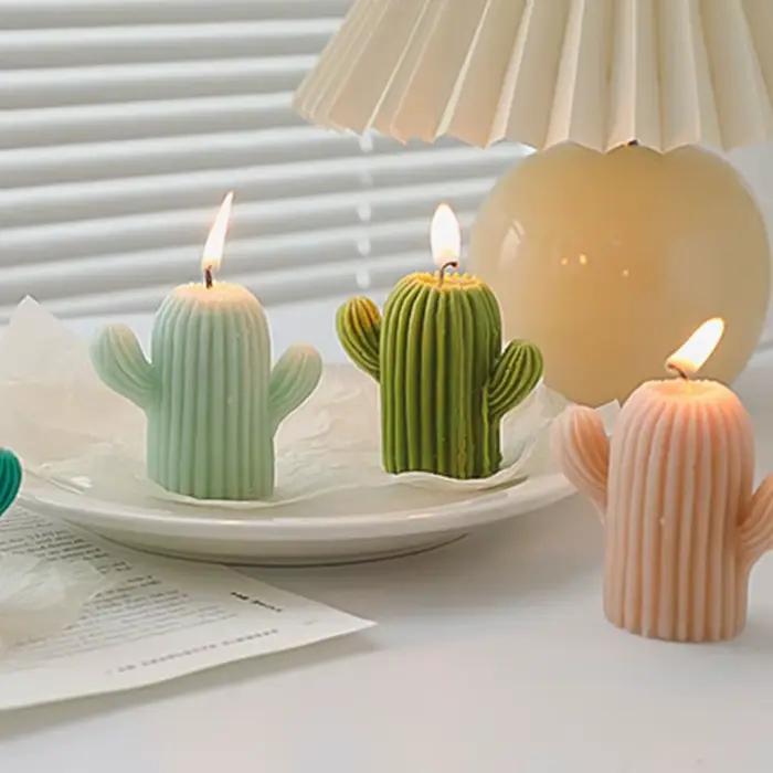 Petite bougie quantique parfumée pour décoration maison