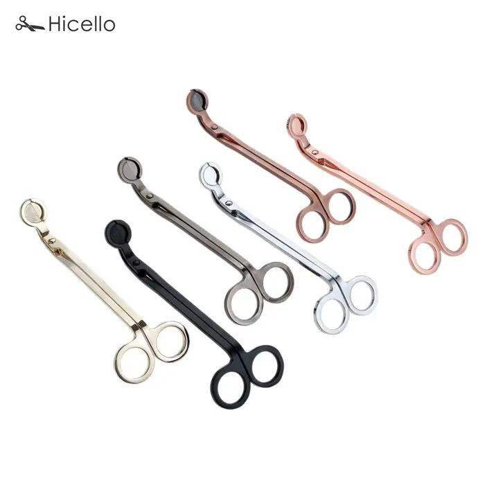 Coupe-mèche de bougie en acier inoxydable