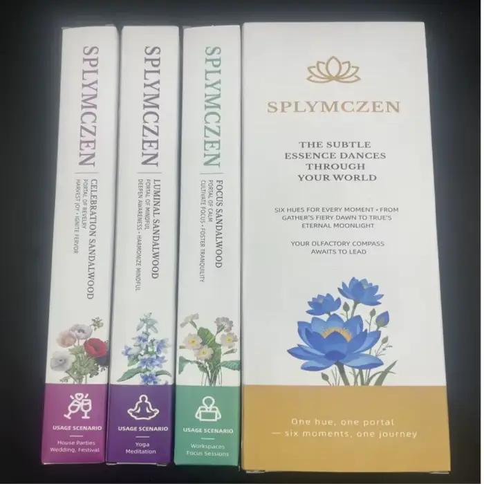 6 parfums d'humeur de qualité (mise au point/yoga/célébration/maison/matin/pureté) | Cadeaux d'aromathérapie longue durée