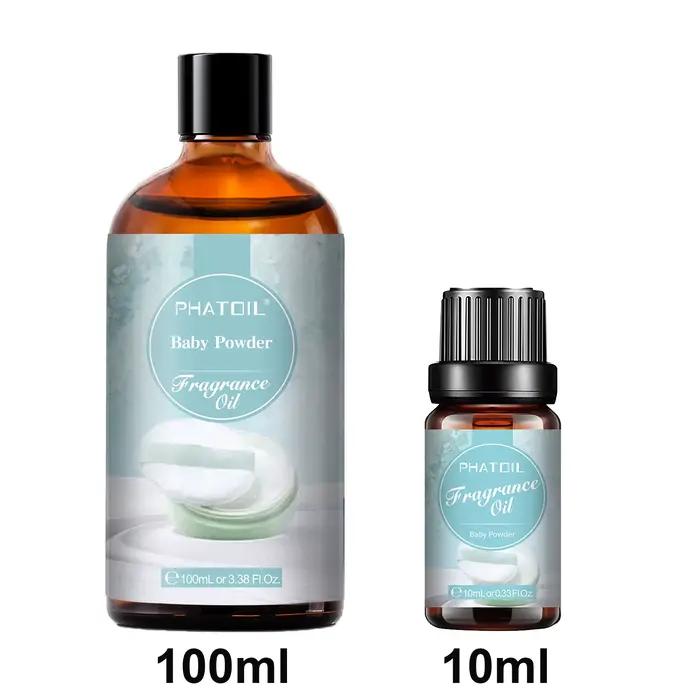 PHATOIL 10 ml/100 ml huile parfumée d'aromathérapie brise de mer Magnolia japonaise gomme à bulles bébé poudre ange 1