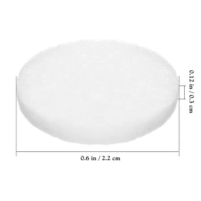 50 pièces diffuseur de parfum tampons de coton huile essentielle collier arôme pendentif remplacements désodorisant accessoires intérieurs