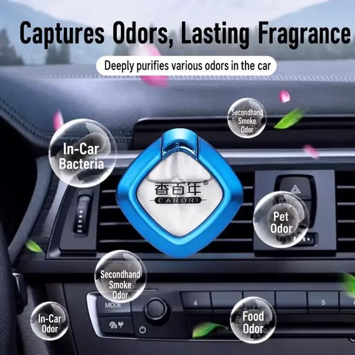 Diffuseur d'air pour voiture CARORI, parfum à clip pour grille d'aération, parfum léger et durable,