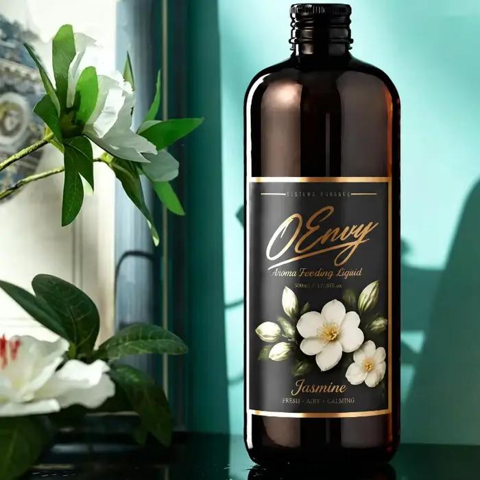 Huile essentielle d'aromathérapie sans flamme, huile parfumée longue durée, huile liquide pour la maison, l'hôtel, le SPA, huile de remplacement parfumée