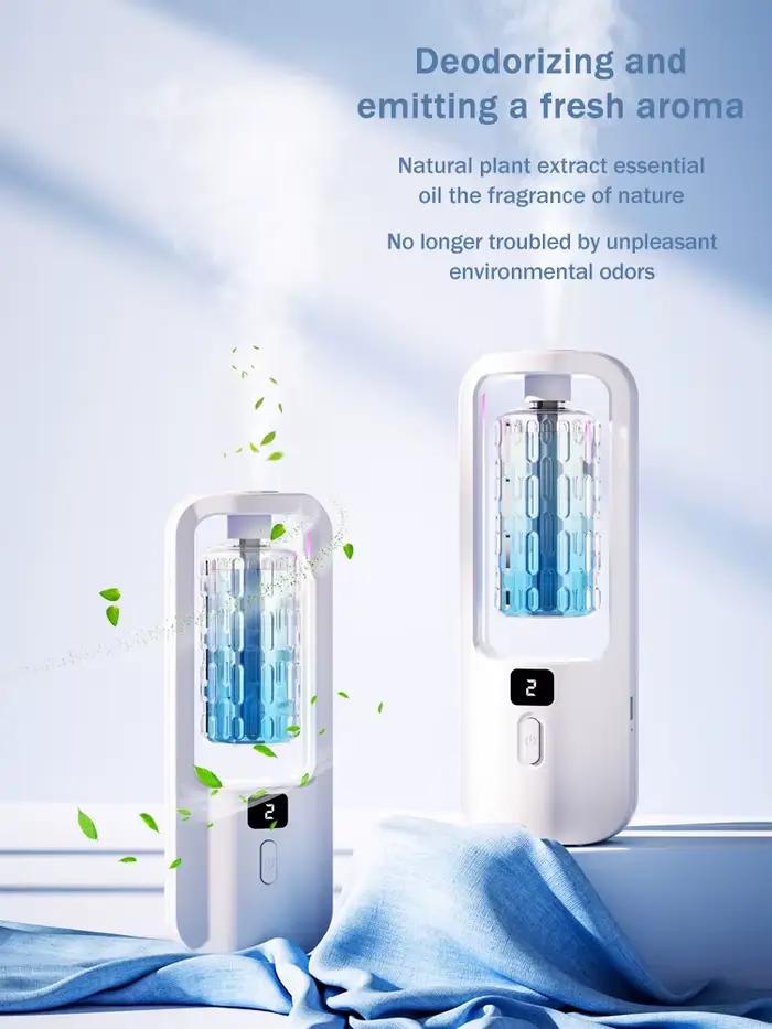 Diffuseur d'aromathérapie automatique pour éliminer les odeurs, humidificateur par ultrasons avec huile essentielle pour purifier l'air et apporter la paix dans votre maison pour diverses occasions