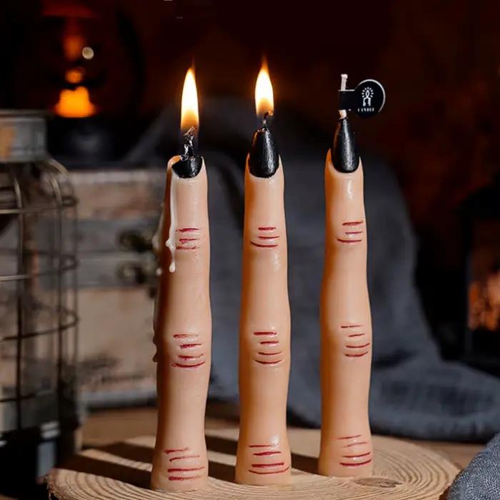 Bougies d'aromathérapie pour Halloween
