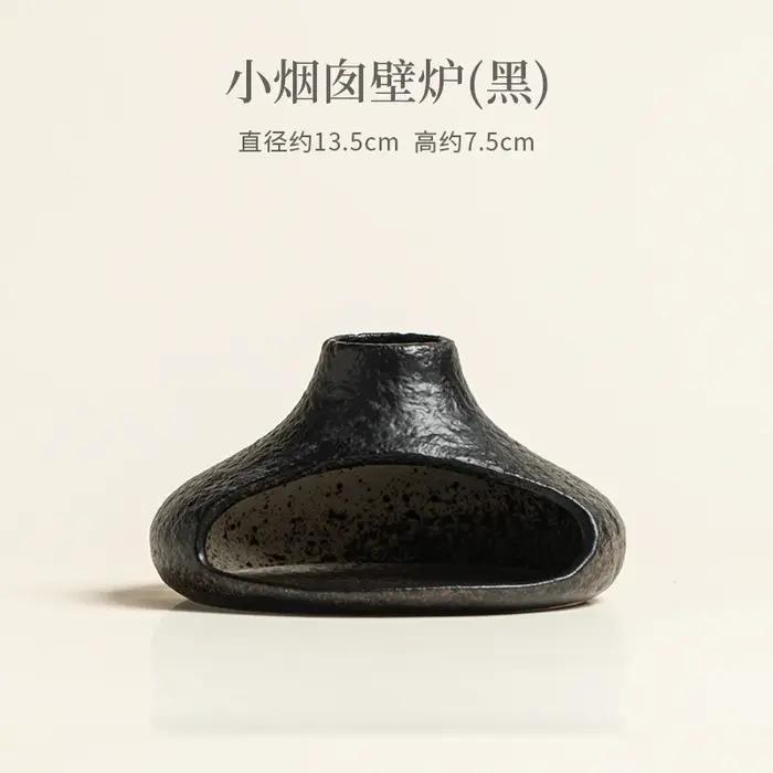 Diffuseur d'arôme en céramique pour cheminée, petit brûleur d'encens, brûleur d'arôme, ornements d'a