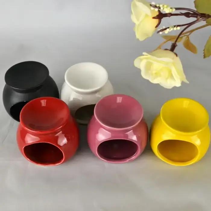 Brûleur d'arôme en céramique pour diffusion d'huiles essentielles, brûleur d'encens, décoration de maison, cadeau pour la famille et les amis